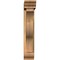 Ekena Millwork Funston Traditional Smooth Bracket w/ Offset Brace, Western Red Cedar, 5 1/2"W x 22"D x 30"H BKT0604X22X30FST01SWR - alternate 4